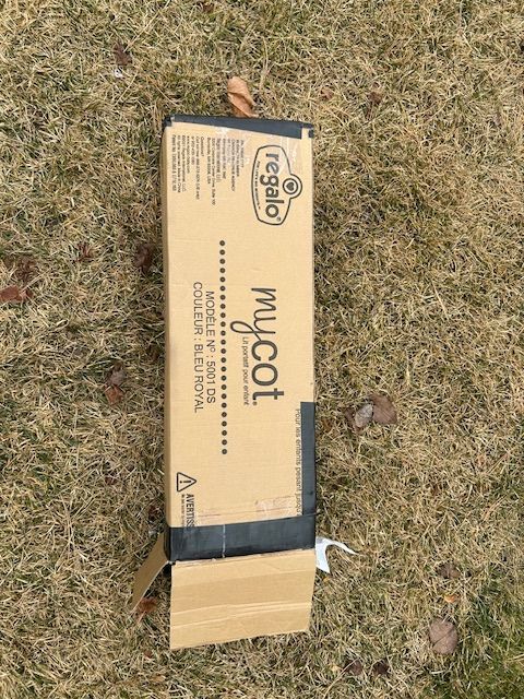 Brand New Portable Toddler Bed