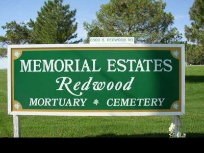 Side-by-side burial plots AND vaults
