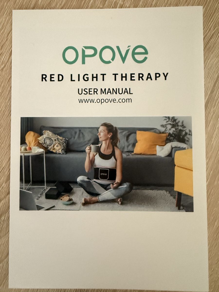 OPOVE Red Light Therapy Belt - New in Box