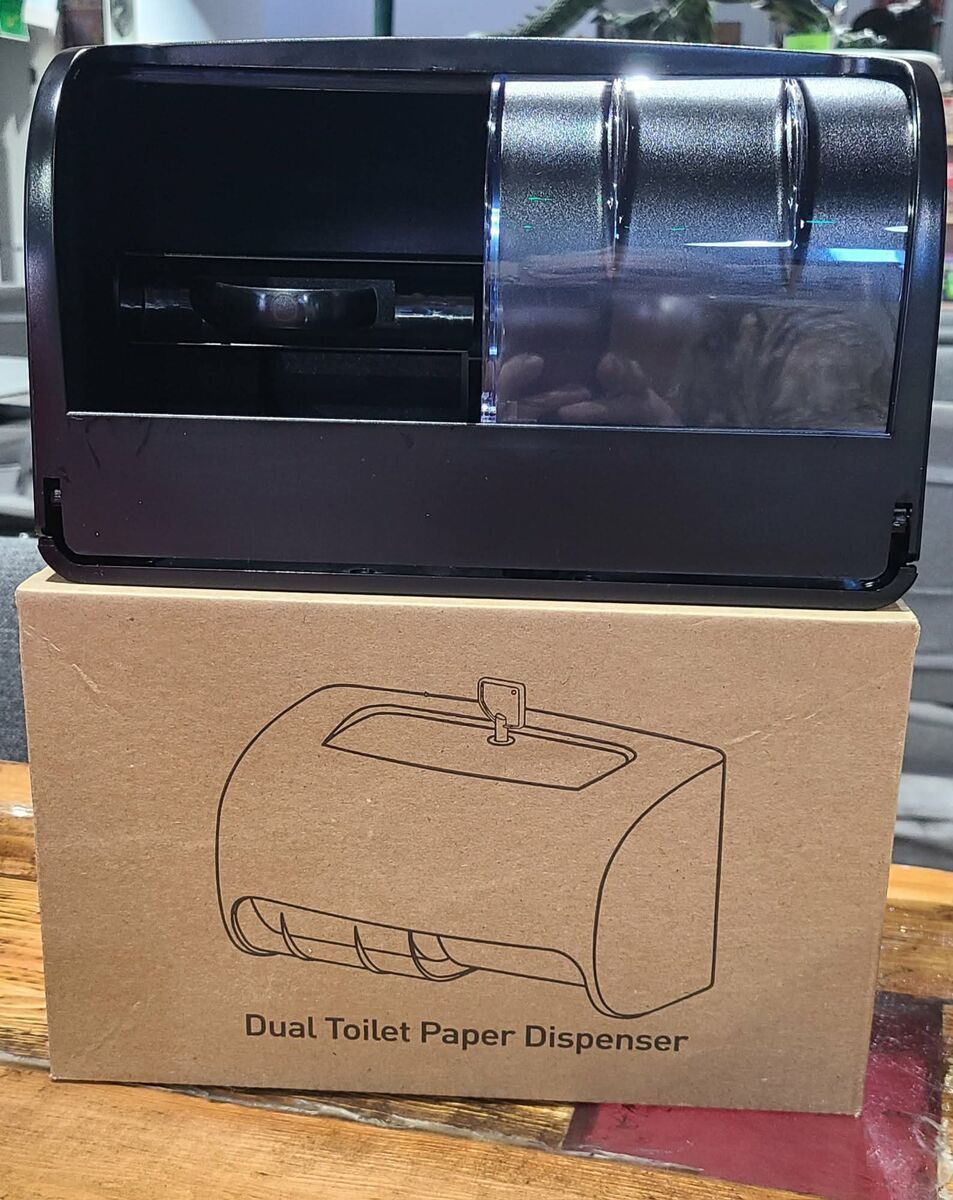 Dual Toilet Paper Dispensers