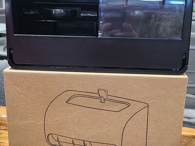 Dual Toilet Paper Dispensers