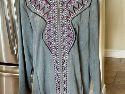 Gorgeous Bob Mackie Zippered Jacket