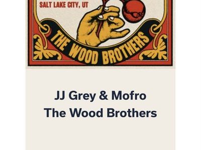 JJ Grey Mofro with Wood Bros Red butte