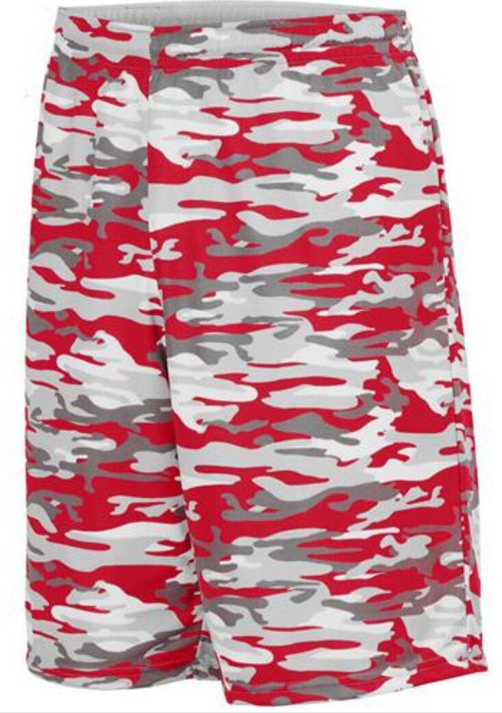 Men's Athletic Shorts 9" Inseam Reversible New