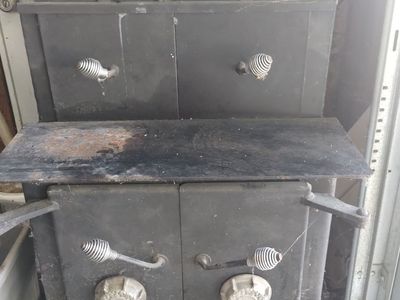 VINTAGE 1976 BICENTINNIAL WOOD STOVE