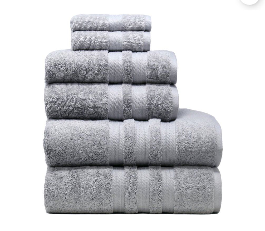 New 6 Piece Towel Set