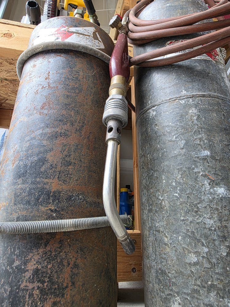 acetylene bottles