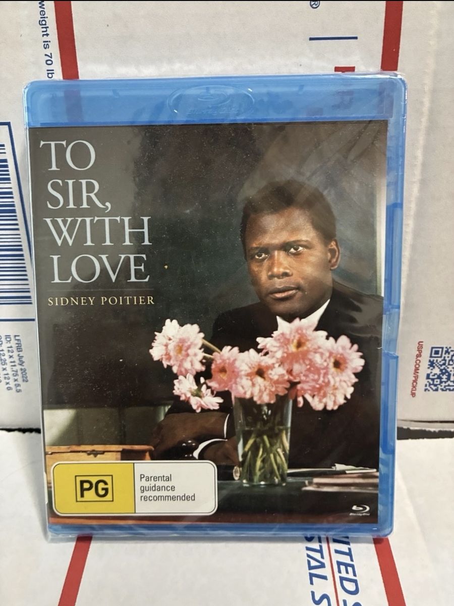 NEW RARE!!  "To Sir, With Love"  -  Sidney Poitier - 1967 / 2015 Drama  Blu-Ray