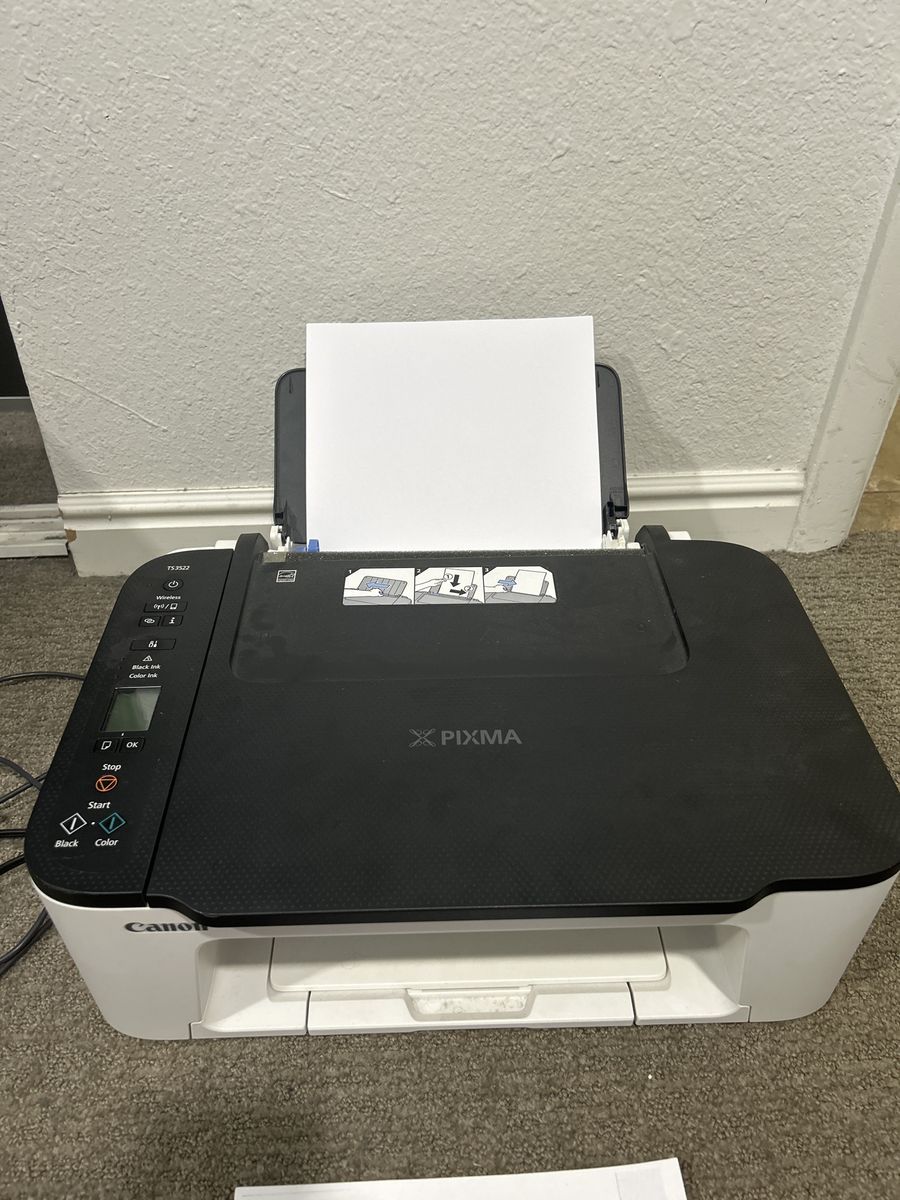 Canon PIXMA TS3522 Wireless Printer – Tested & Working