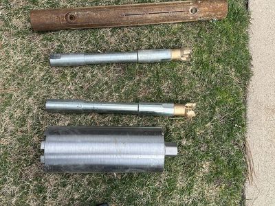 Lot of directional bore and underground tooling
