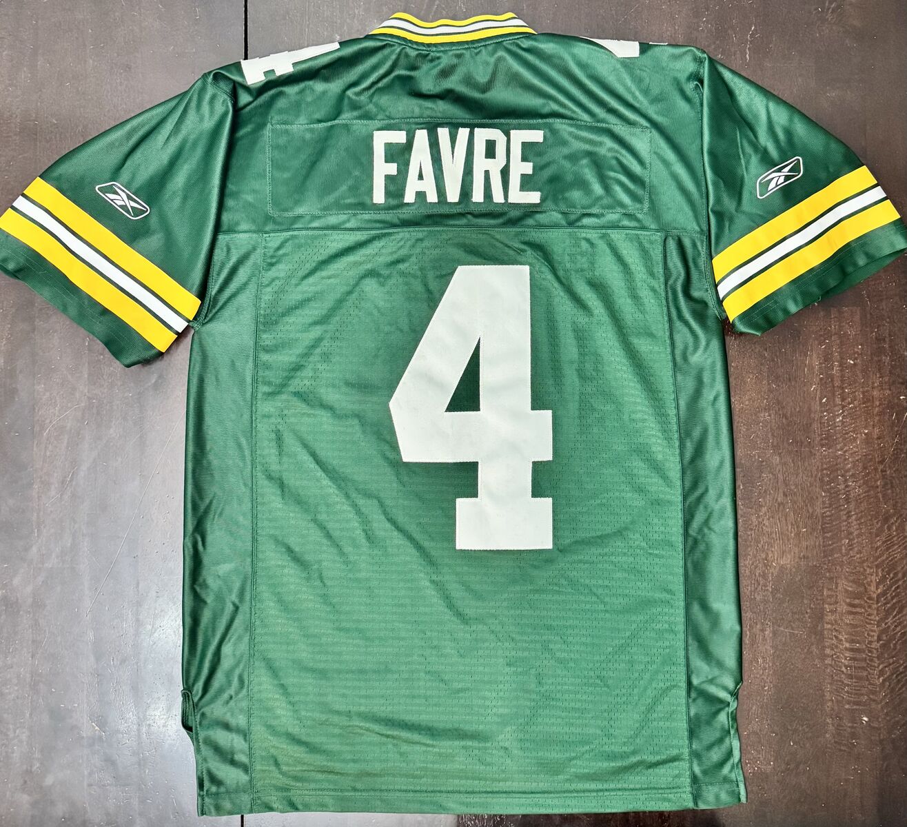 Brett Favre Jersey (Authentic: Reebok) Green Bay Packers (Men’s Medium)