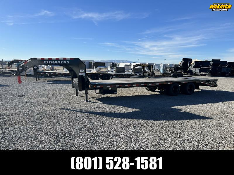 PJ Trailers 8.5x28 Low-Pro Flatdeck With Duals (LD) Flatbed Trailer
