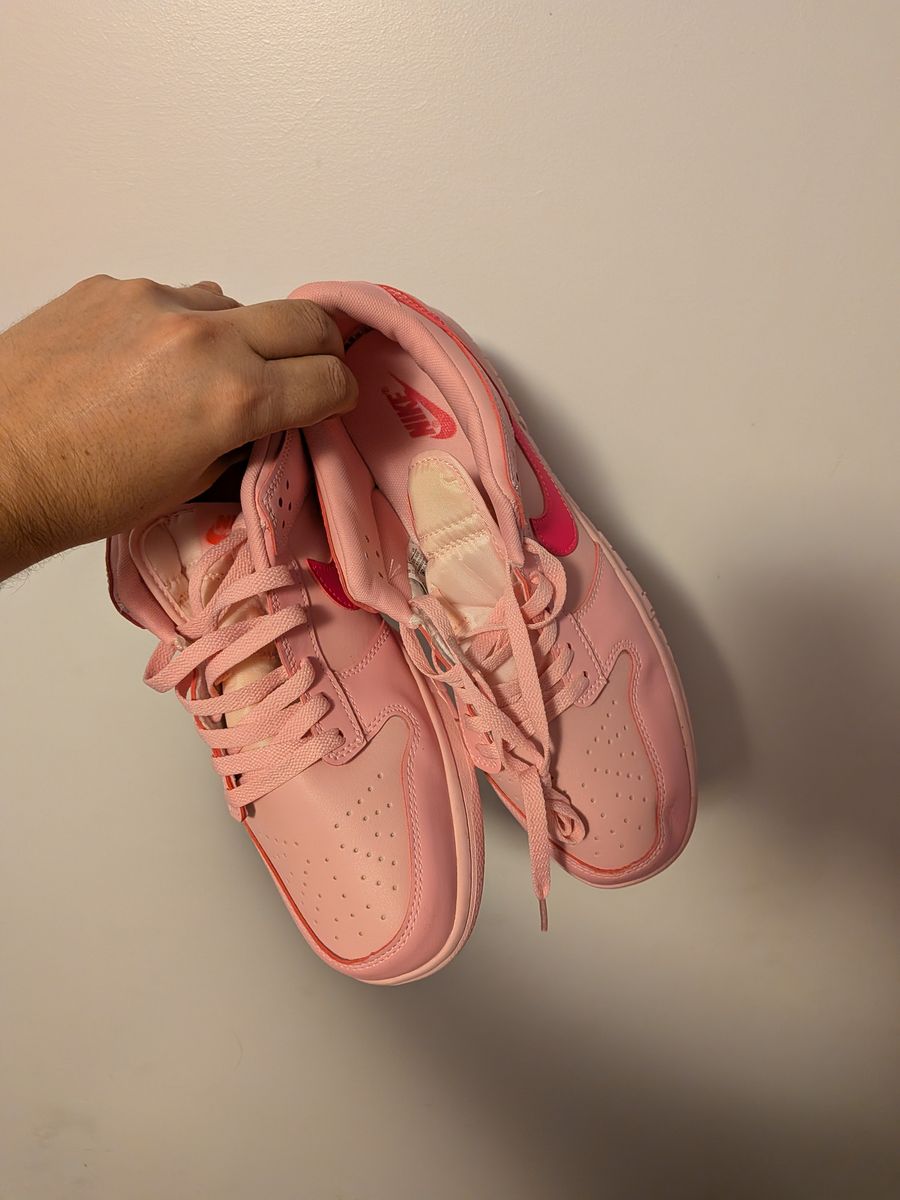 Mens Size 12.5 Pink Nike shoes