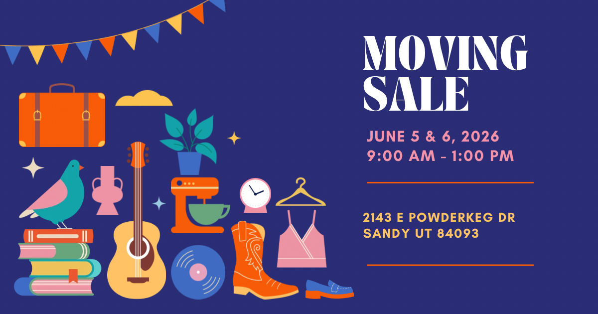 Moving / Estate Sale