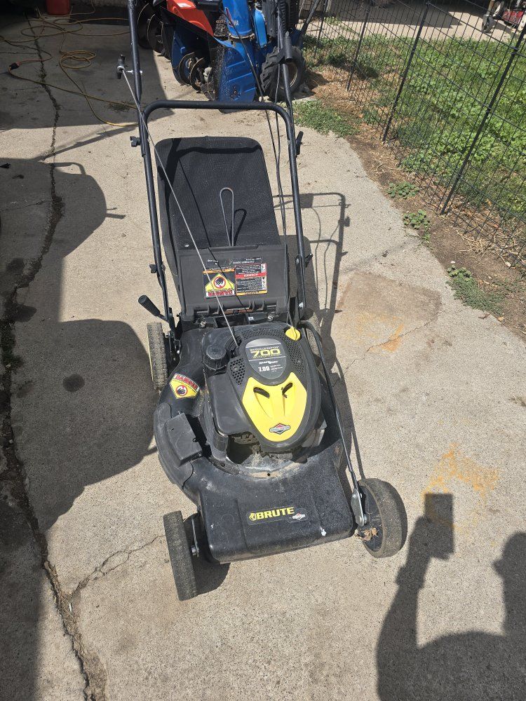 Brute Force self propelled lawn mower