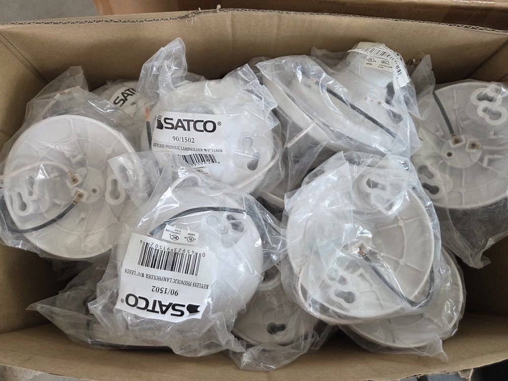 Satco porcelain lights