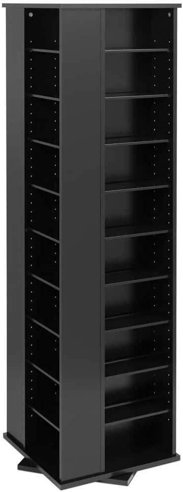 Example color brown 4-Sided Spinning Media Tower