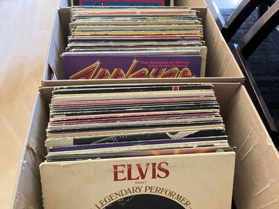 125+ vinyl records