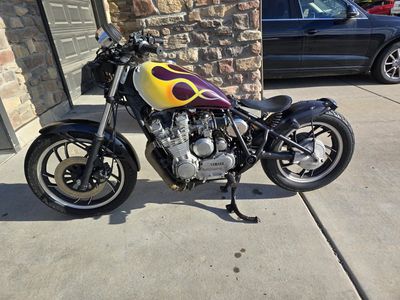 1981 Yamaha Maxim XJ750- cafe racer.