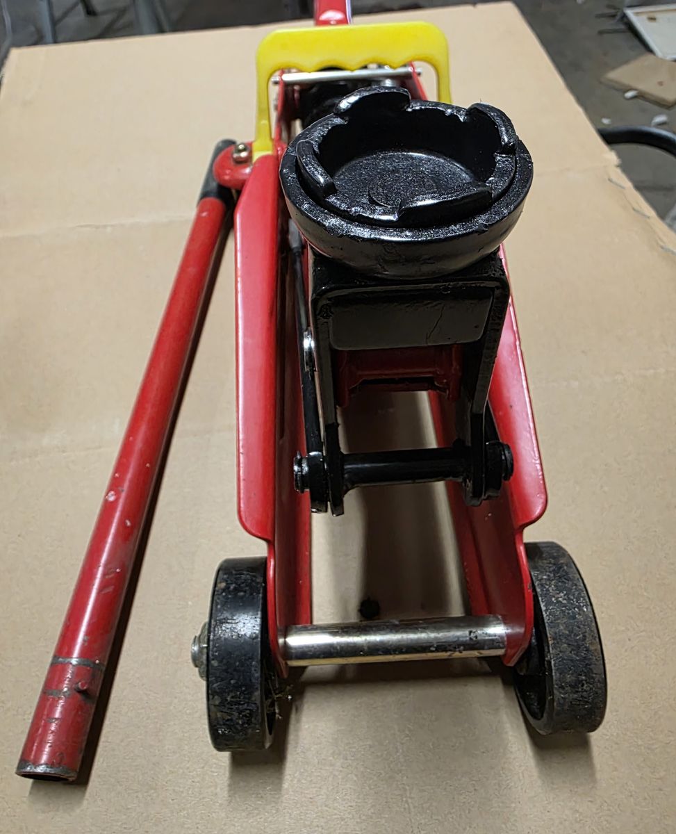 2-Ton Trolley Jack The Big Red, used
