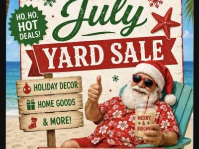 SAT-SUN YARD SALE
