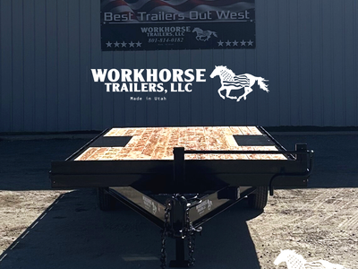 8.6 x20 Deck Over Equipment Hauler 15K/ 8 I Beam Frame *SPARE TIRE INCLUDED*