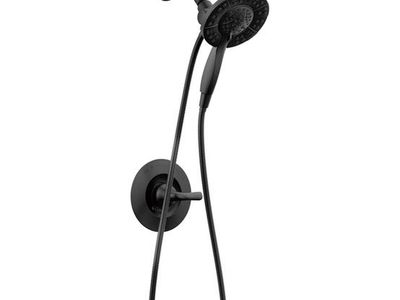 Delta Arvo 14 Series Shower Faucet Set Black Matte