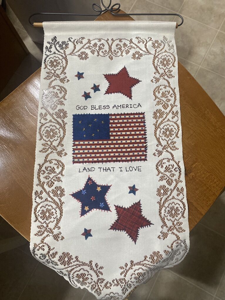 Beautiful Lace Wall Hanging