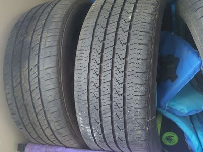 245/50R20 102H Size Snow Tires (two) with good tre