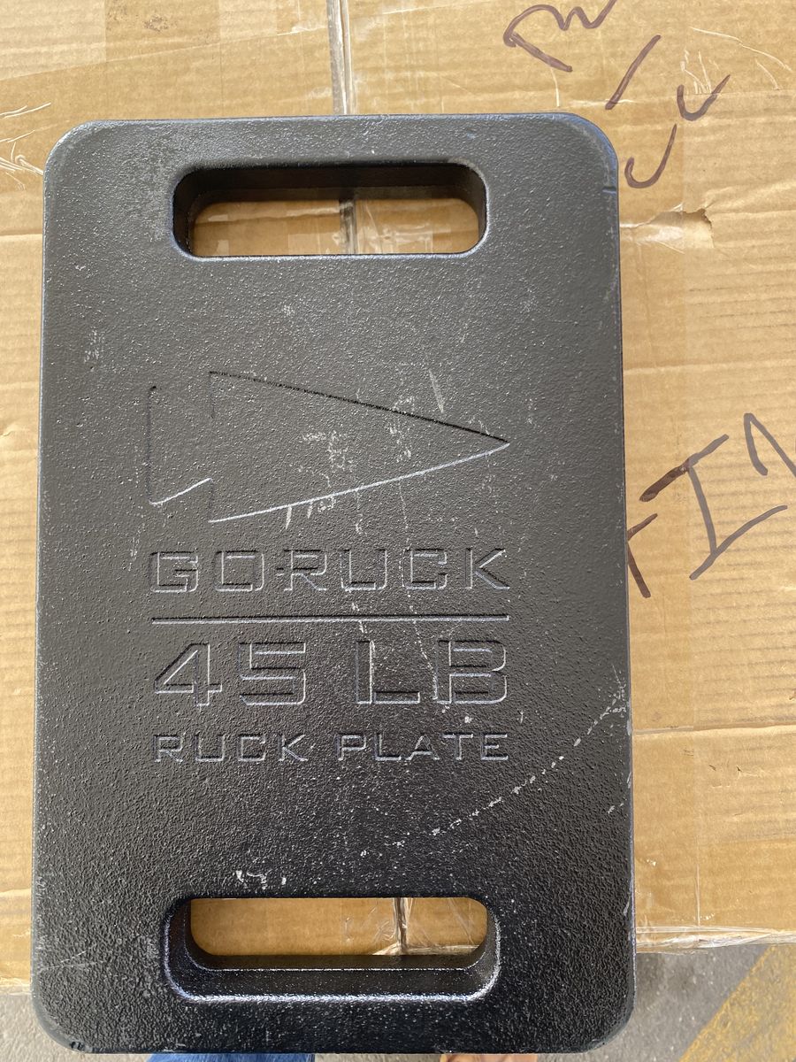 GORUCK 45LB RUCK PLATE ruck weight