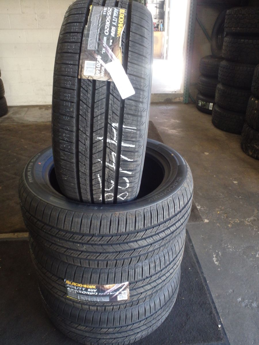 255/50R20 BLACKHAWK AGILITY SUV SET OF BRAND NEW TIRES