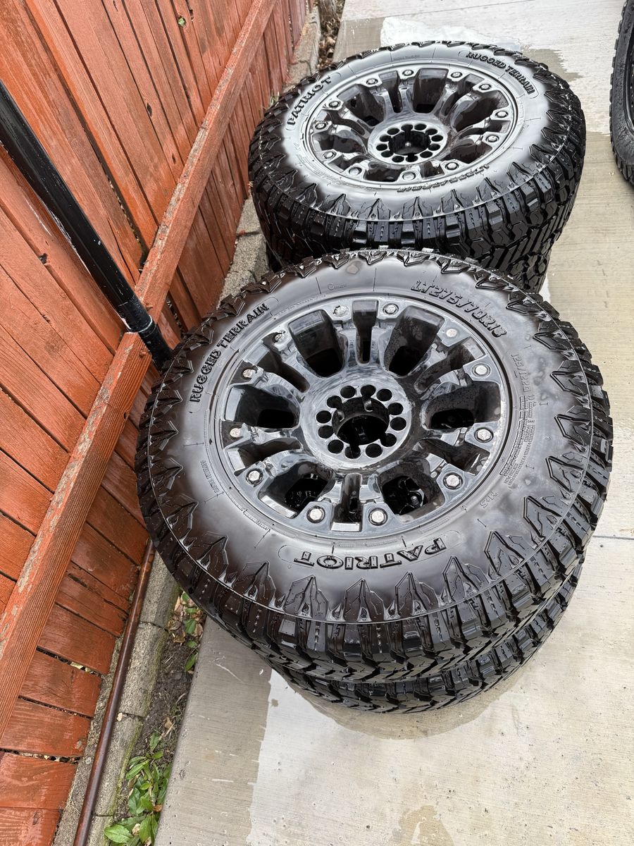 LIKE NEW TIRES AND WHEELS