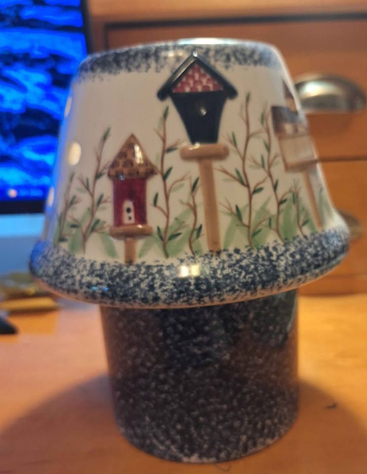 Ceramic Lamp Yankee Candle Holder