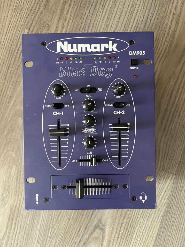 Numark Blue Dog Dm905 Mixer/crossfader