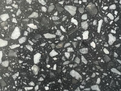 Wausau Tile Terrazzo 16x16 Night Owl - 25 Full Boxes (~222 sq ft)