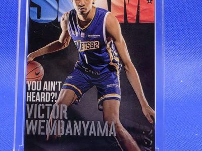 Victor Wembanyama SLAM Magazine Style Custom Art Card