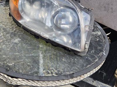 The front headlights