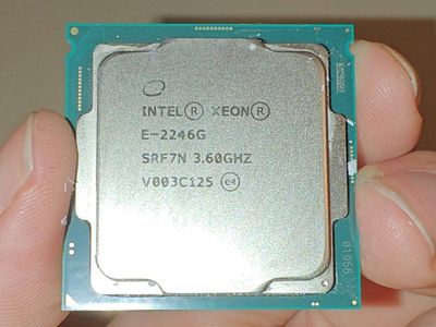 Intel Xeon 2246 G CPU