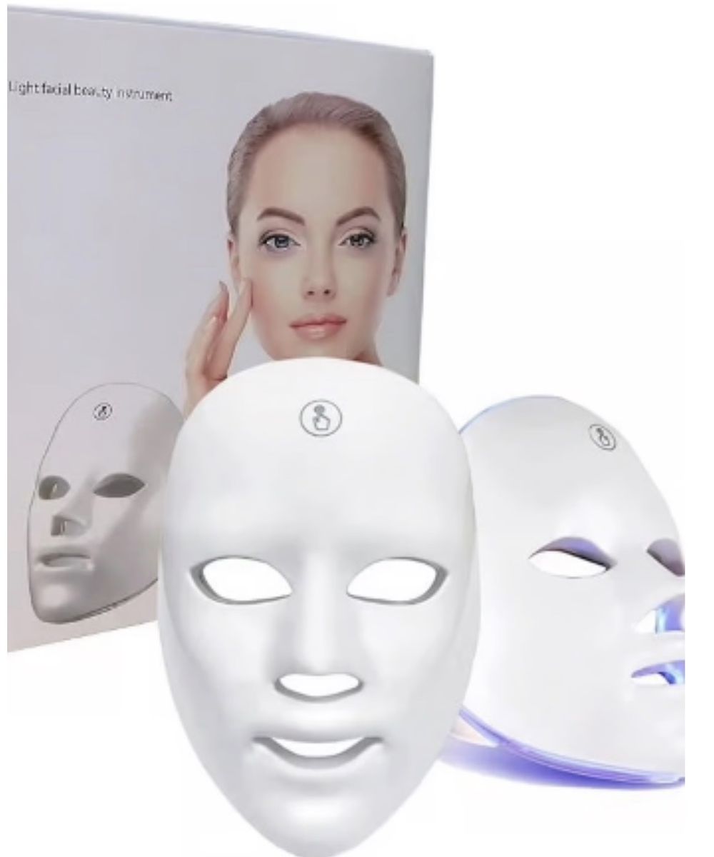 LED Light Therapy Facial Beauty Instrument 7 Colors Skin Rejuvenation Anti-Aging Mask