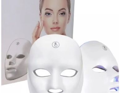 LED Light Therapy Facial Beauty Instrument 7 Colors Skin Rejuvenation Anti-Aging Mask