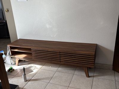 TV Stand Console Mid Century Modern Style