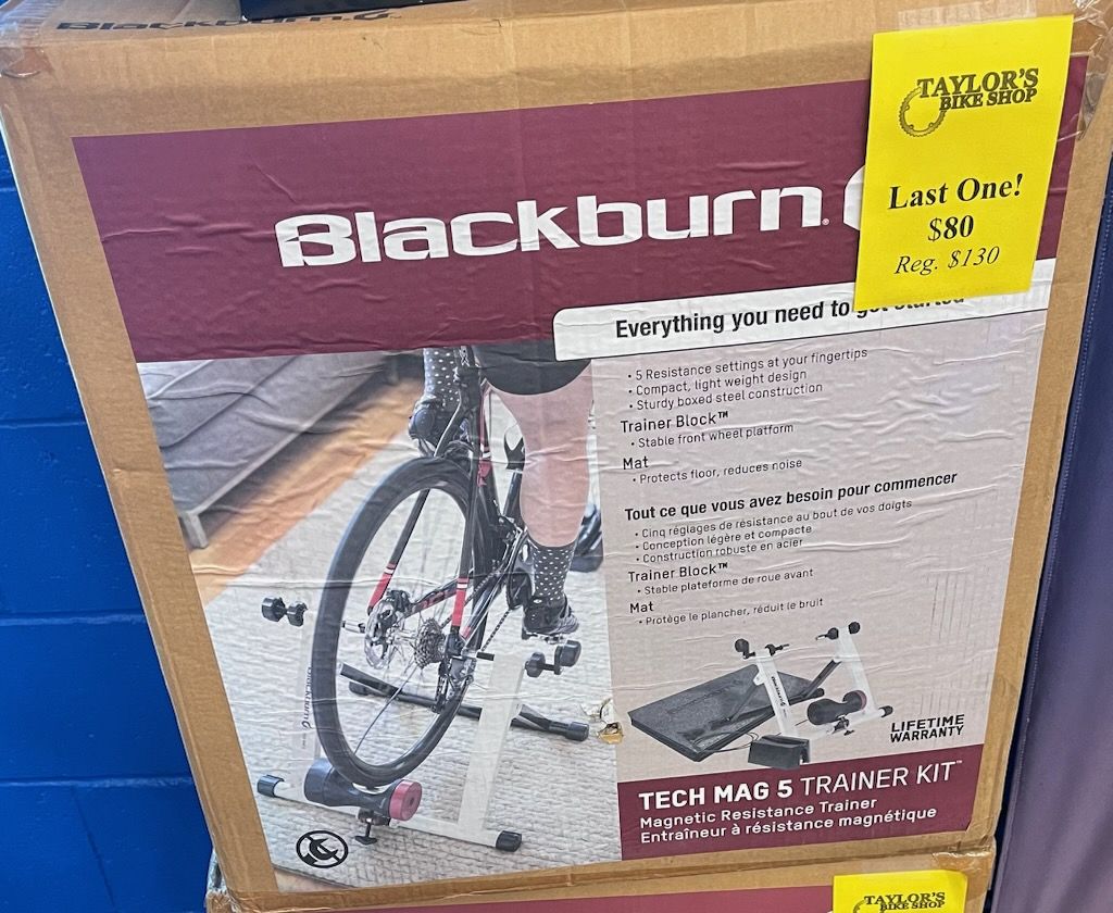 New Blackburn Tecmag 5 Indoor Bicycle Trainer Kit