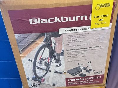 New Blackburn Tecmag 5 Indoor Bicycle Trainer Kit