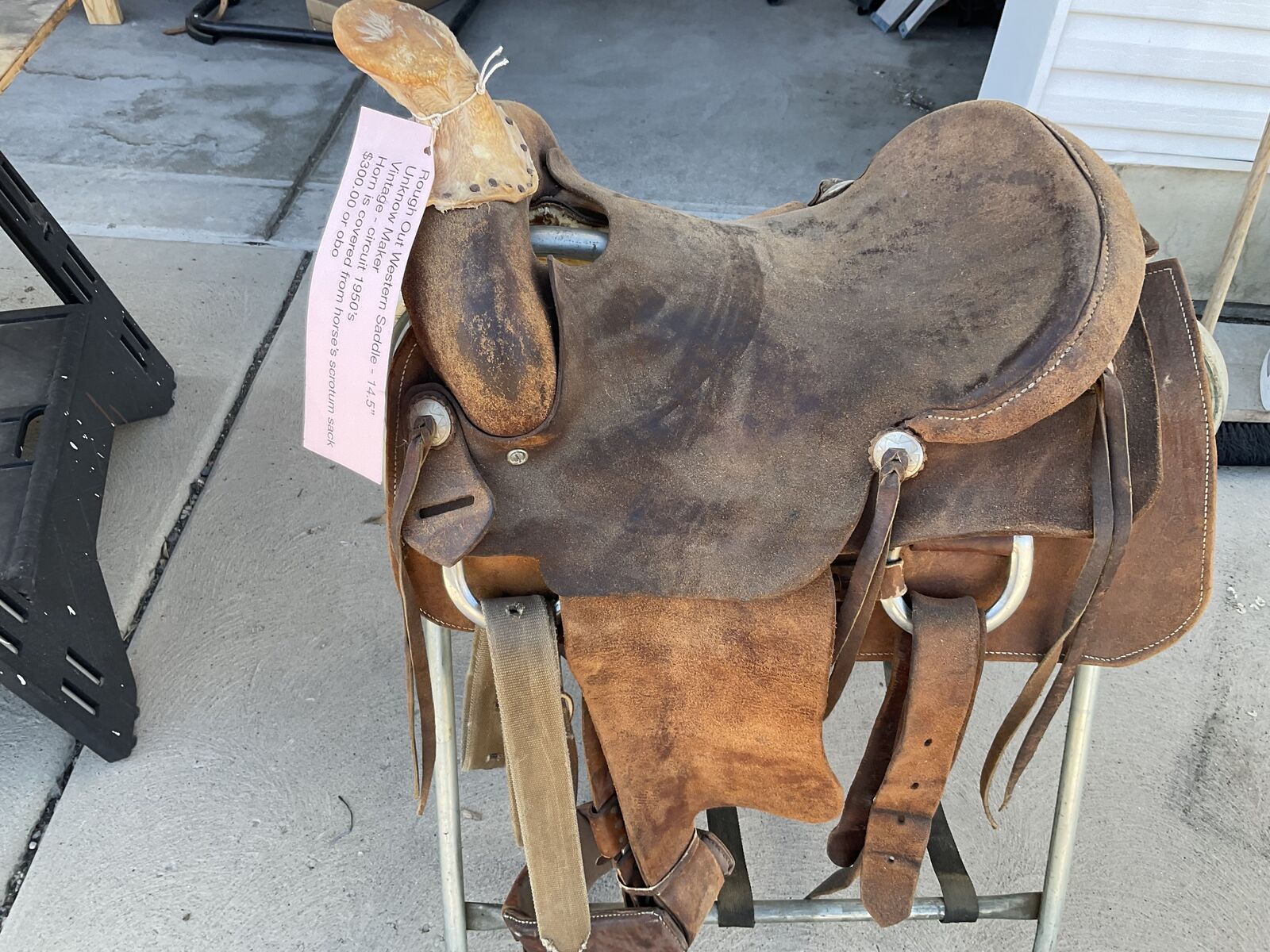Vintage Western Saddle