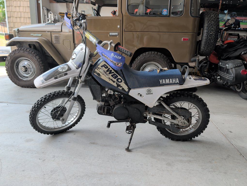 Yamaha PW80 2001 Dirt Bike Used Motorcycle
