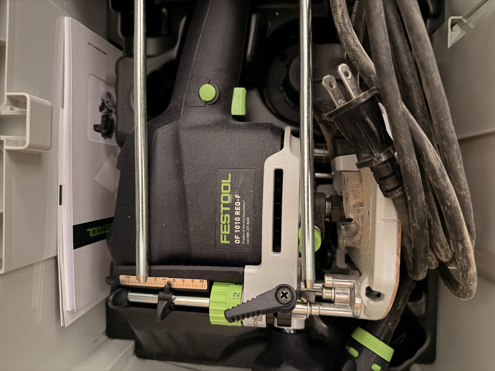 Festool 1010 R Router w/systainer