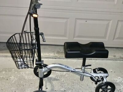 HEAVY DUTY kNEE WALKER W BASKET