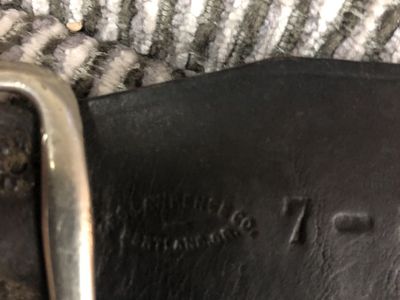 Vintage GEO LAWERNCE SHELL BELT