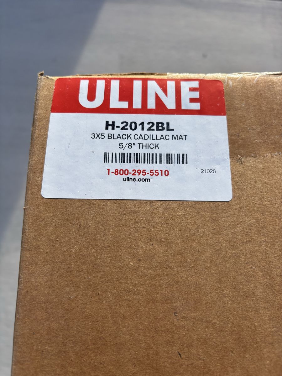 2 U-line 3x5 Shop Mats Brand New H-2012BL