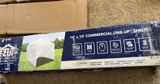10X10 EZ UP Commercial Tent